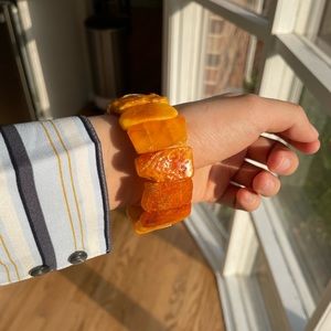 Vintage amber bracelet (just sharing, not selling)